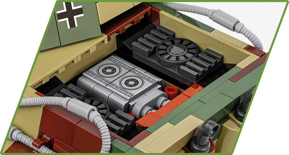 Klocki cobi 3113 czołg PANZER VI AUSF.B KONIGSTIGER