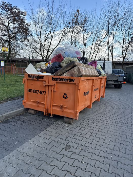 Wynajem kontenera na gruz smieci odpady