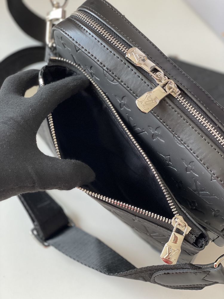 Мужская сумка через плечо барсетка Louis Vuitton