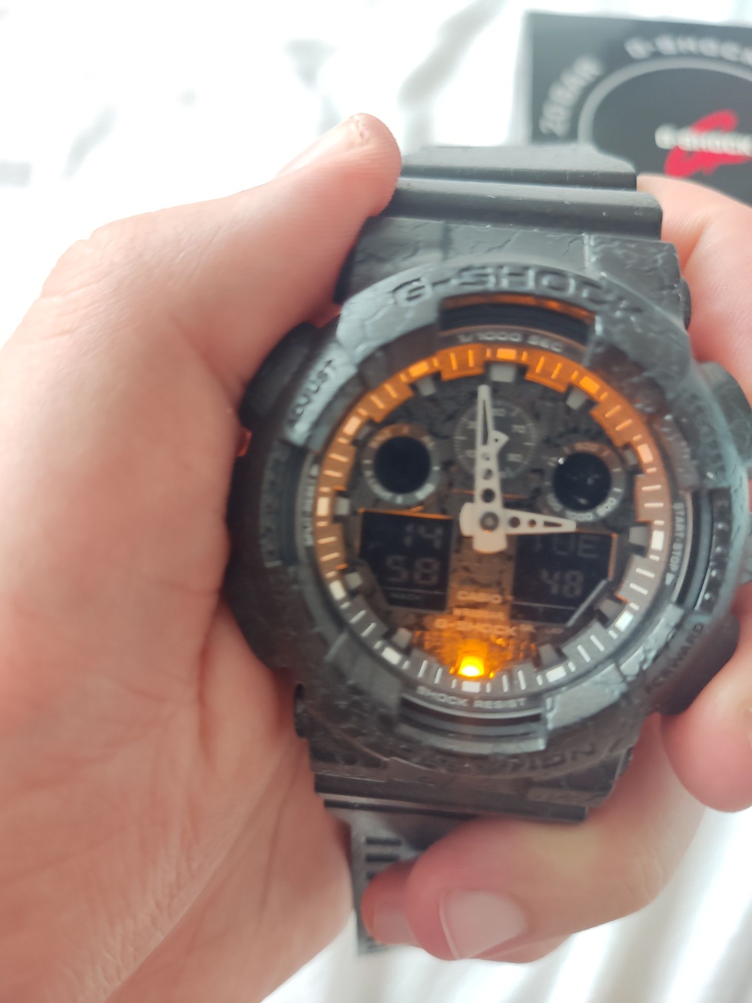Zegarek CASIO G-Shock Ga 100 w oryginalnym patternie
