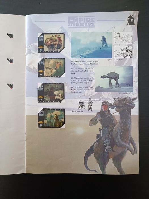 Caderneta star wars matutano 50/50