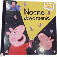 Ksiażka Peppa Pig Nocne stworzenia ~twarda~