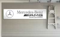 Baner plandeka Mercedes-Benz AMG 150x60cm