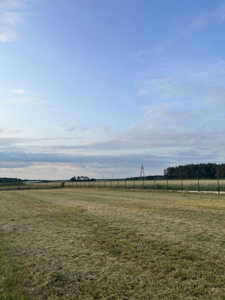 Działka Kowiesy 24 ary orgodzona
