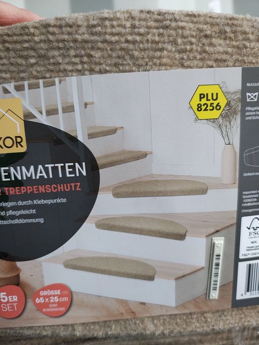 Zestaw 15 nakładek na schody