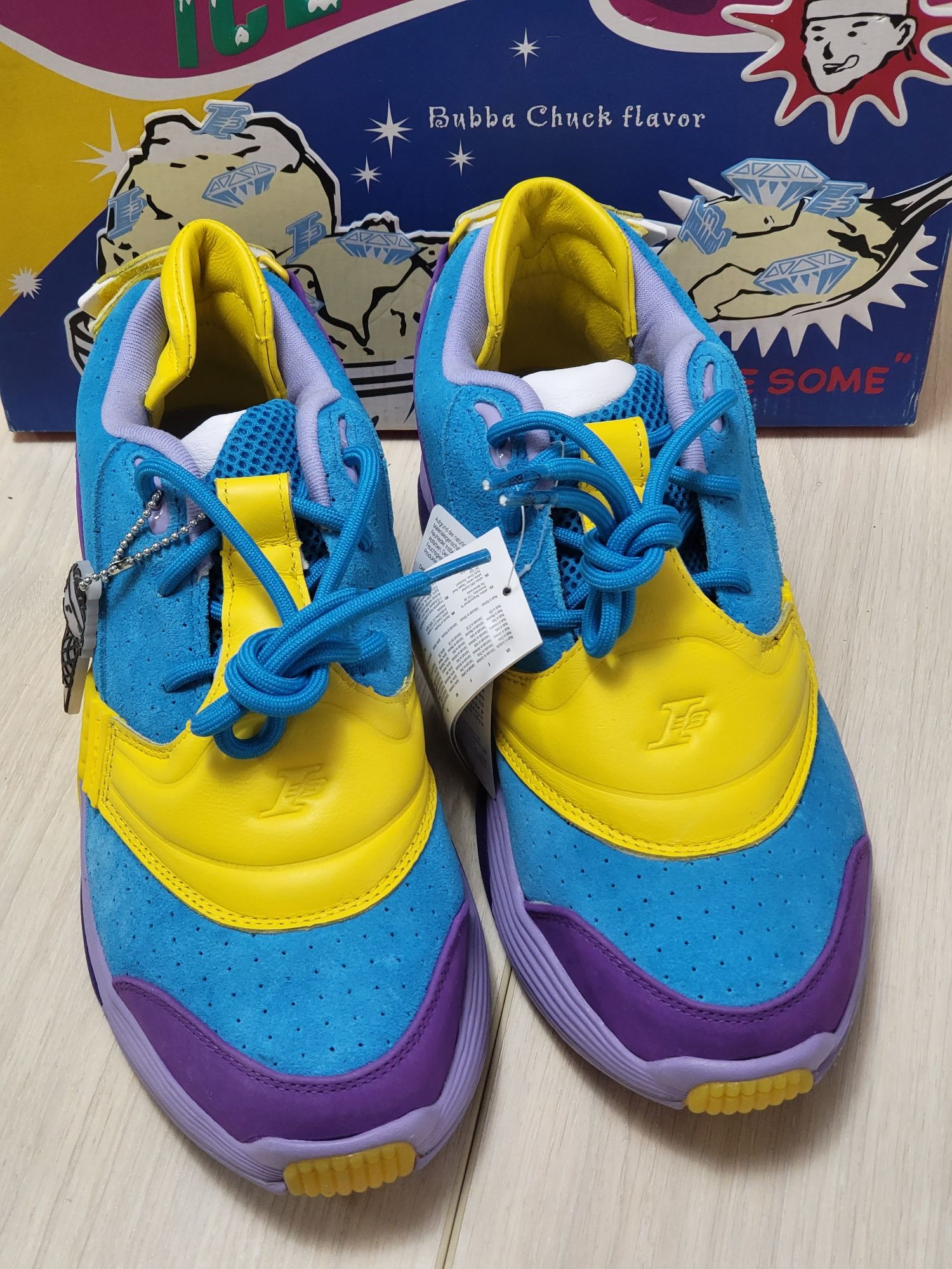 Нові баскетбольні кросівки Reebok BBC Ice Cream x Answer 5 Iverson