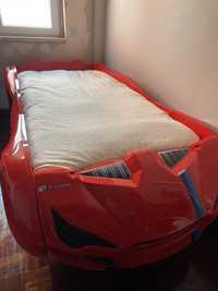 Cama carro vermelho