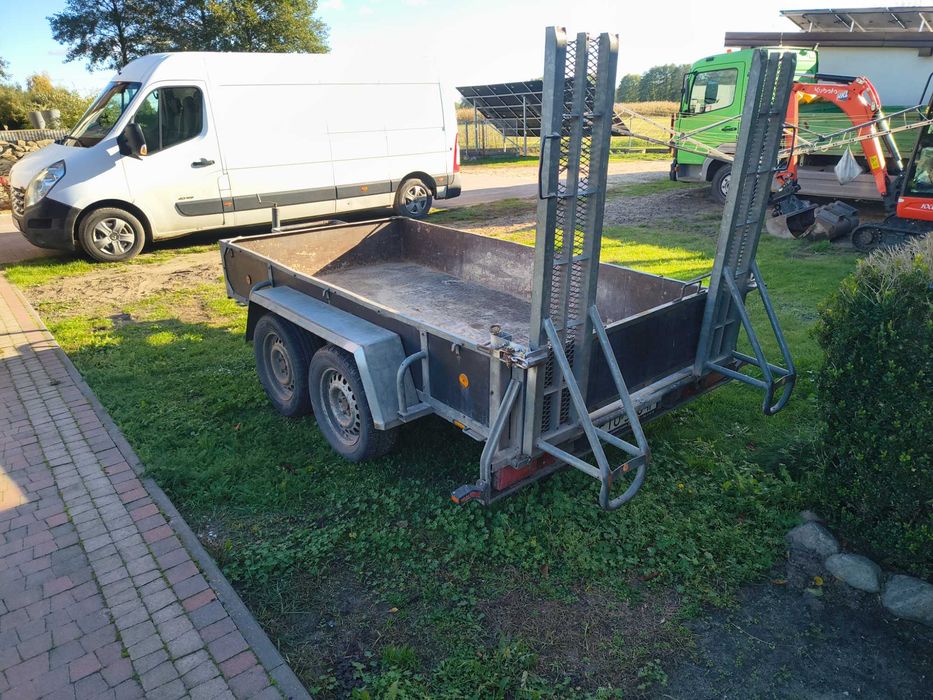 Przyczepa Minikoparka Walec
