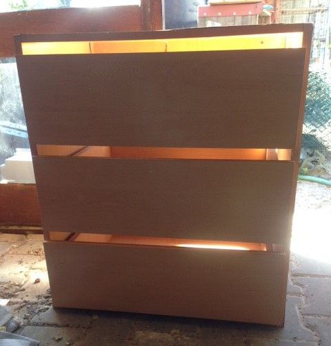 portas de roupeiros com modulo de gavetas