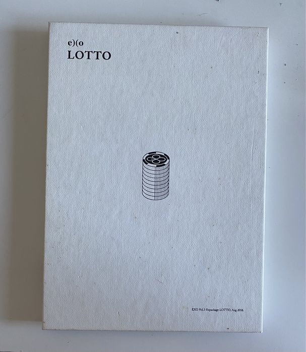 Exo Vol.3 Repackage Lotto Album