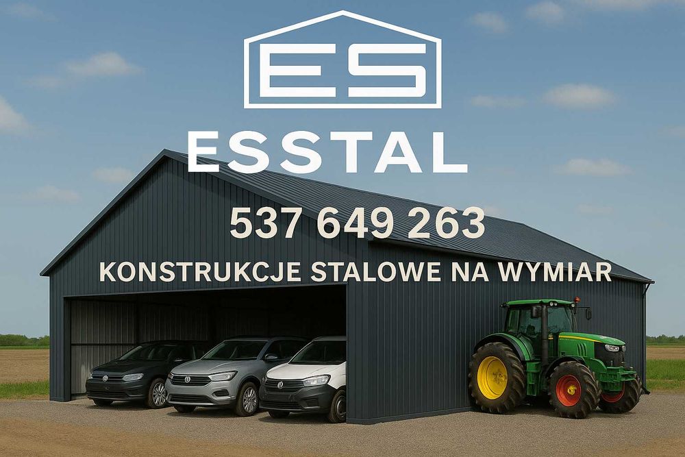 Carport - Zadaszenie | Garaż Blaszany| Wiata |Schowek|Wiatka – ESSTAL*