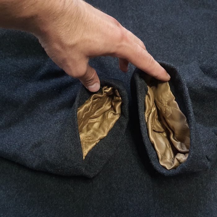 Вінтажне пальто Burberrys тренч Л. кашемір плащ