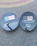 Antena satelitarna z konwerterem i uchwytem  Cyfrowy Polsat, używana,