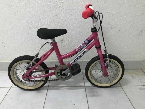Bicicleta cor de rosa, de 14"