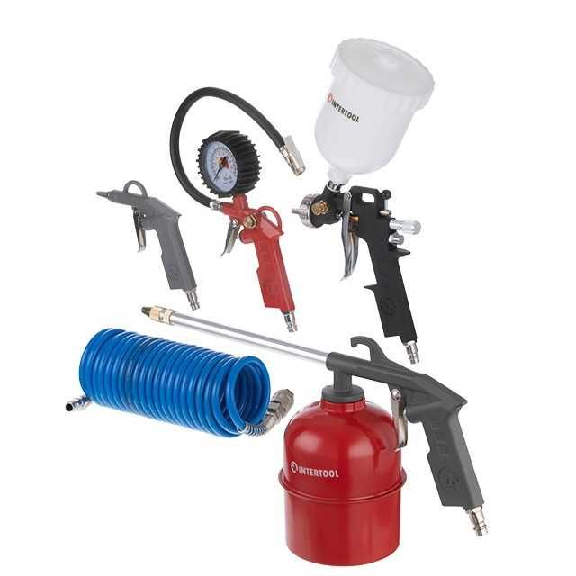 Компрессор Intertool pt-0004 50 литров, 354 л./мин., 10 атм. МЕДЬ!!!