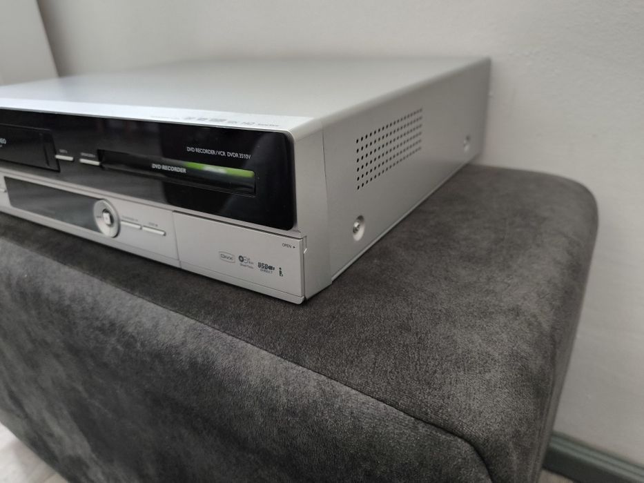 Philips Combo DVDR3510V/31 – DVD + VHS – sprawny