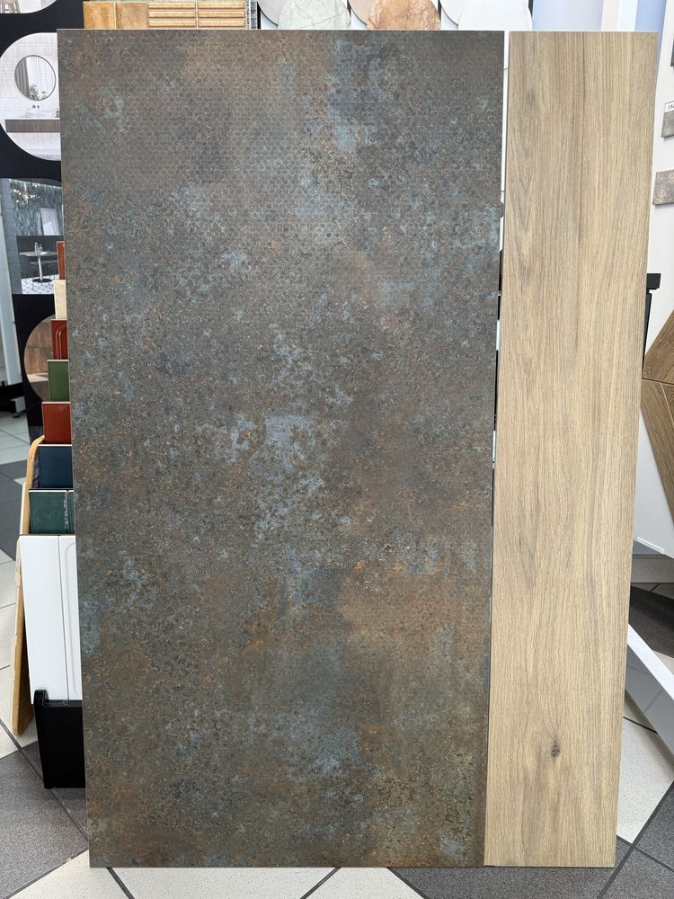 Płytki GRES 119,8 x 59,8 cm mat Kalahari Khaki Hexa OBI Gat1 WYPRZEDAŻ