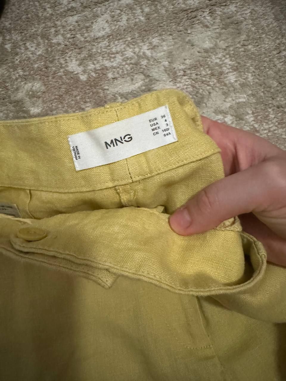 Лляні брюки Mango