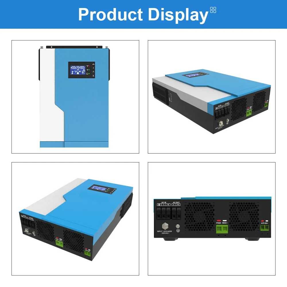 Daxtromn 3500W 24V Off Grid Inverter solare ibrido MPPT 100A 230V5000W
