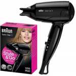 Suszarka do włosów Braun Satin Hair 1 HD 130 Style & Go 1200W