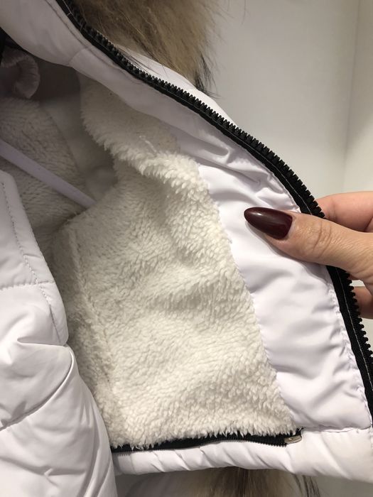 Зимовий комбінезон з хутром енота 2/3р