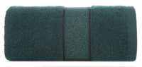 Ręcznik 70x140 zielony ciemny z błyszczącą nicią 500 g/m2