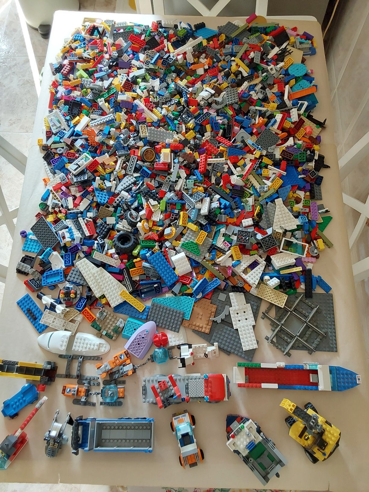 Grande lote de Legos