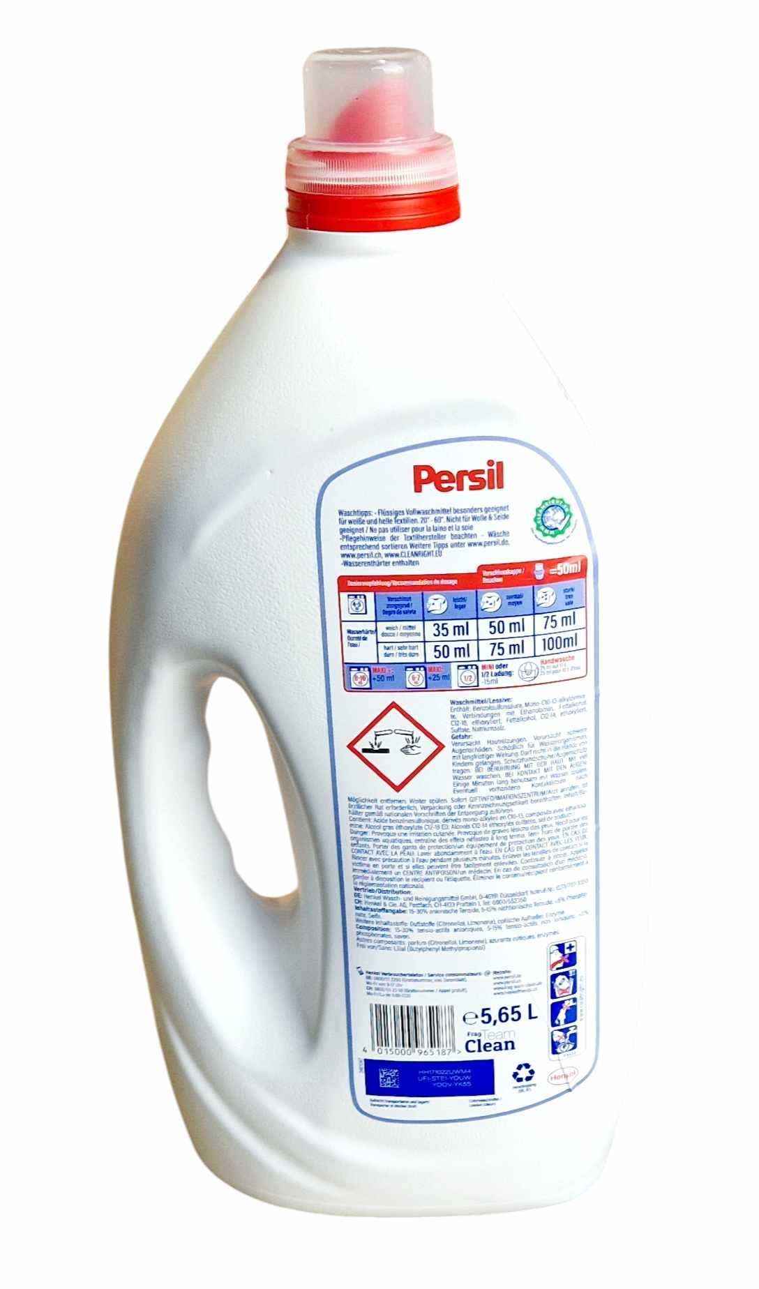 PERSIL Żel Do Prania Kolor 113 PRAŃ 5,65L Niemiecki Oryginalny