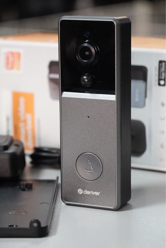 Wideofon dzwonek z kamerą Wi-Fi domofon Denver DVB-216MK2 doorbell