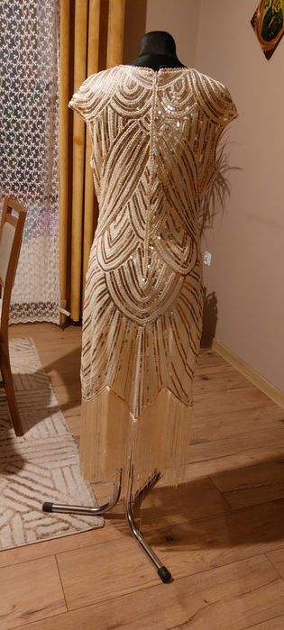 Cekinowa sukienka .slub.wesele 38.m 40.l 42 xl