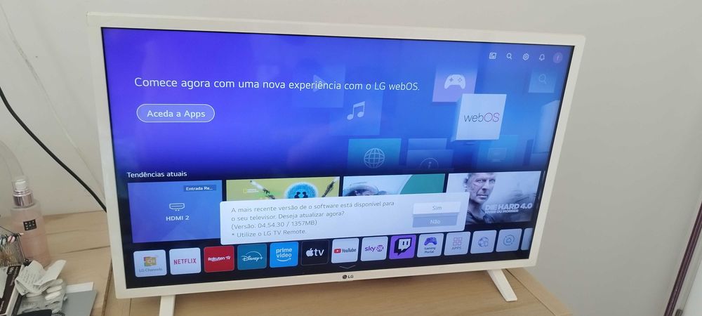 Tv smart 32 pl pouco uso