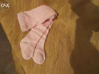 Meia-calça de menina rosa bebe 6 meses maiorista nova