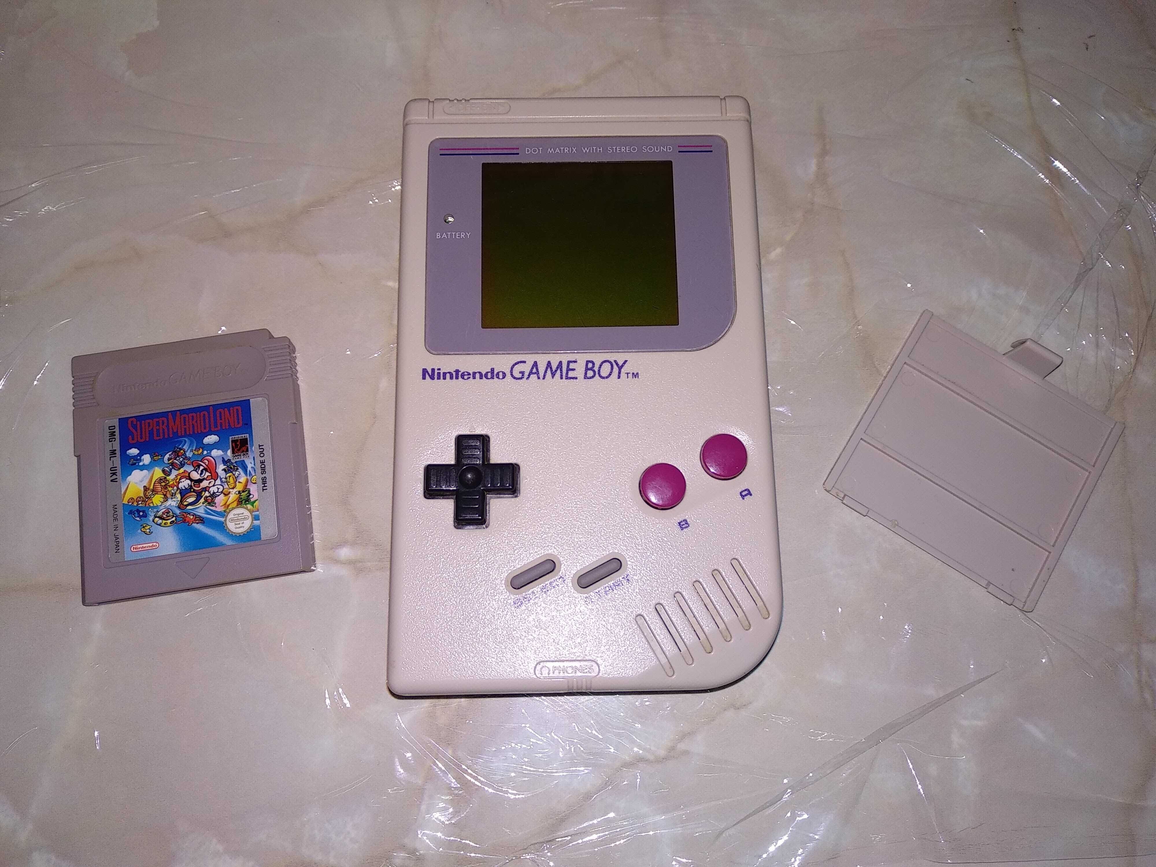 Nintendo Game Boy (Original Classic) + Super Mario Land + Light Magic