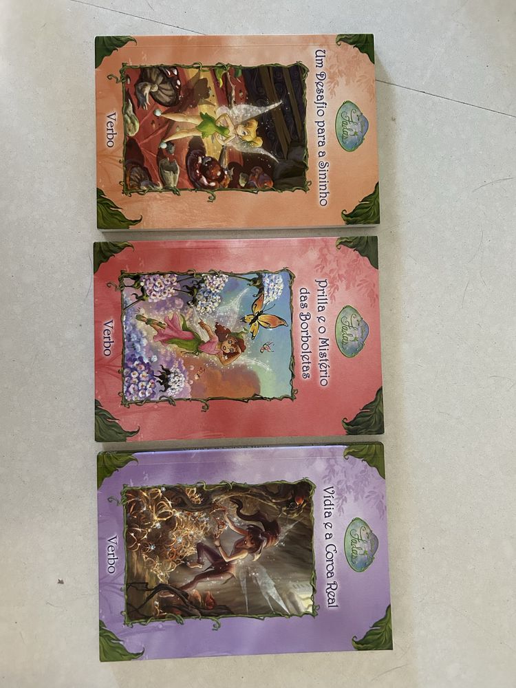 Livros infantis - coleção Fadas