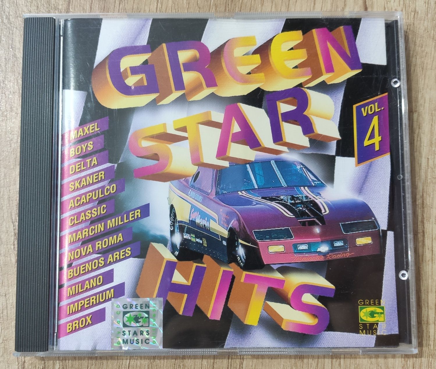 GREEN STAR HITS vol.4 płyta cd stan DB+ składanka disco polo