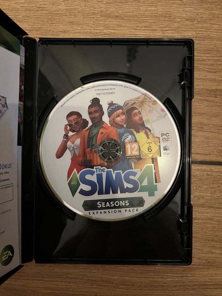 The Sims 4 Cztery Pory Roku PC kod użyty