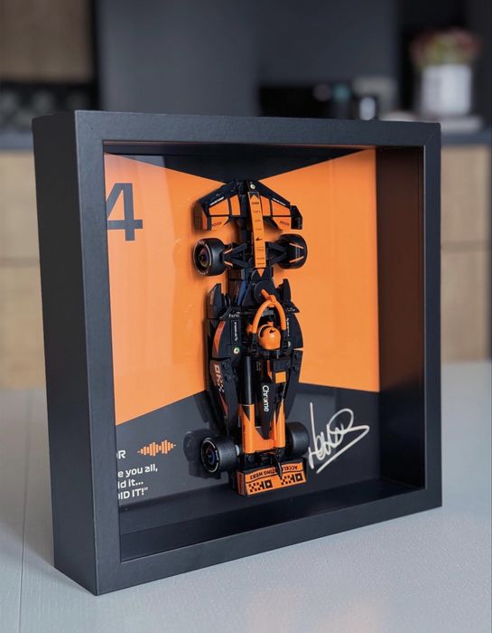 Moldura para LEGO® Speed Champions McLaren F1® Team MCL38 (2024)
