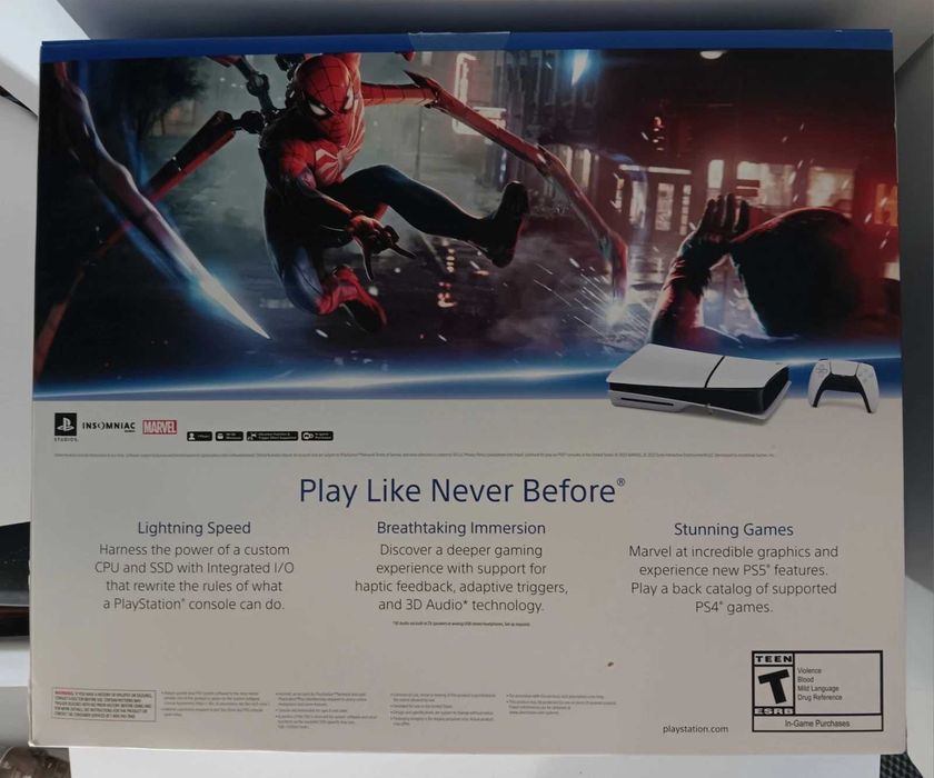 Konsola Sony PlayStation 5 Slim NAPĘD Gratis Gwarancja Rok Paragon GRA
