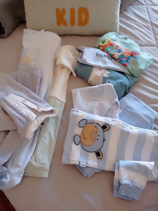 Conjunto roupa bebé