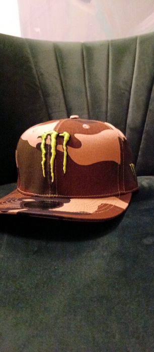 Czapka Snapback Monster Energy camo
