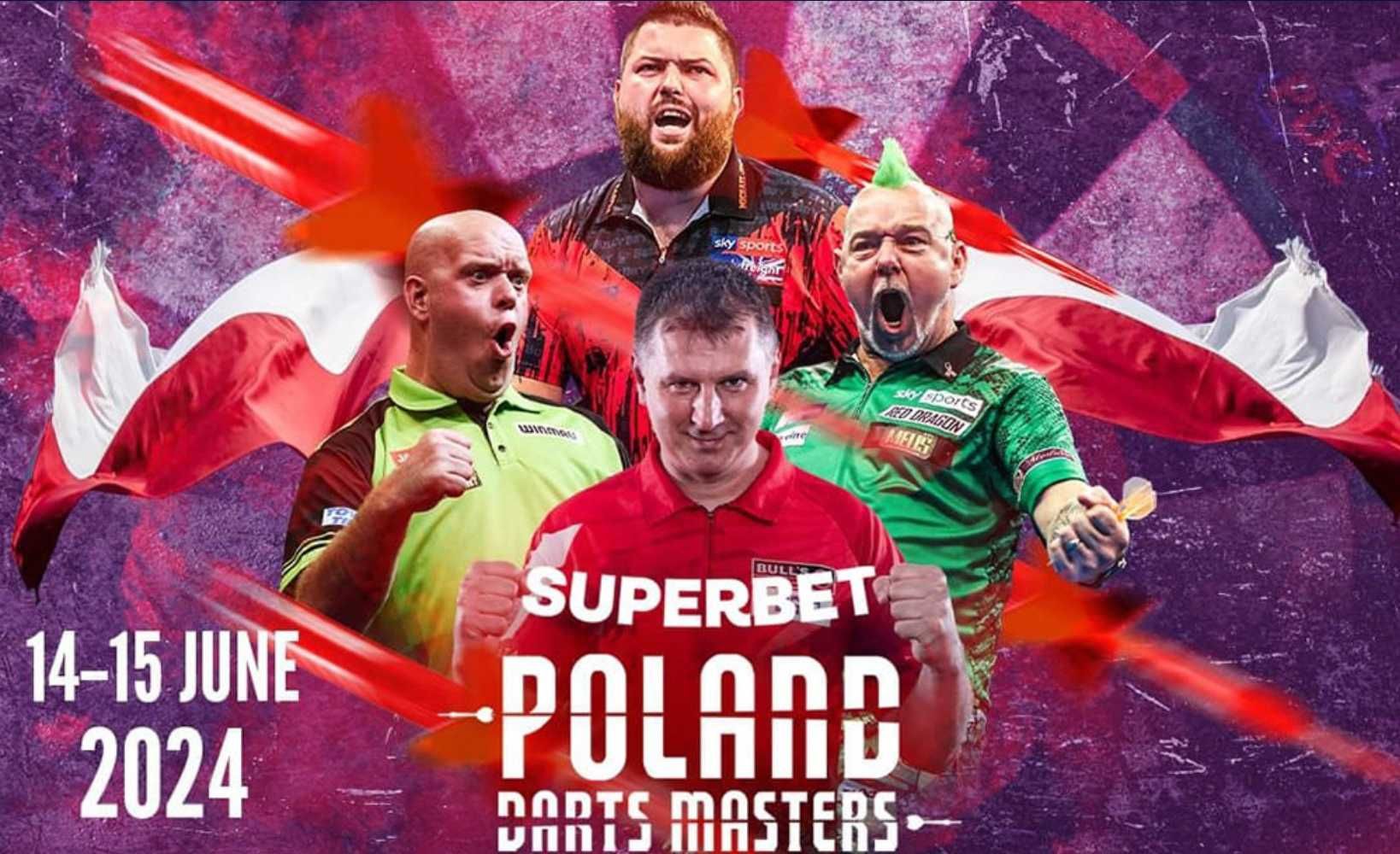 Bilety PDC Superbet Poland Darts Masters Gliwice piątek czerwiec 2024