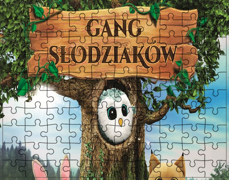 Puzzle Gang Słodziaków PRODUCENT