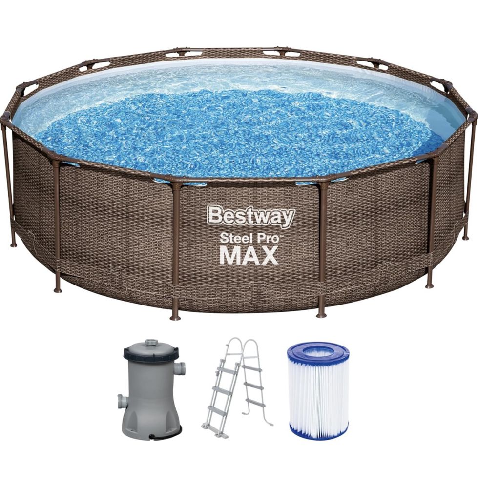 Bestway Steel Pro Max - basen ogrodowy 366 x 100 cm