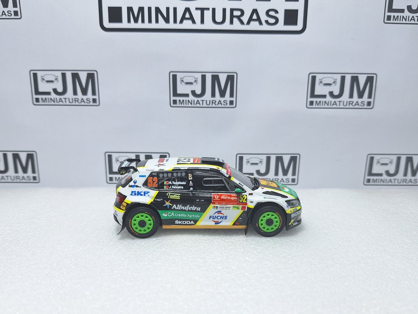 Miniatura 1/43 Ricardo Teodósio Rally Portugal  2019
