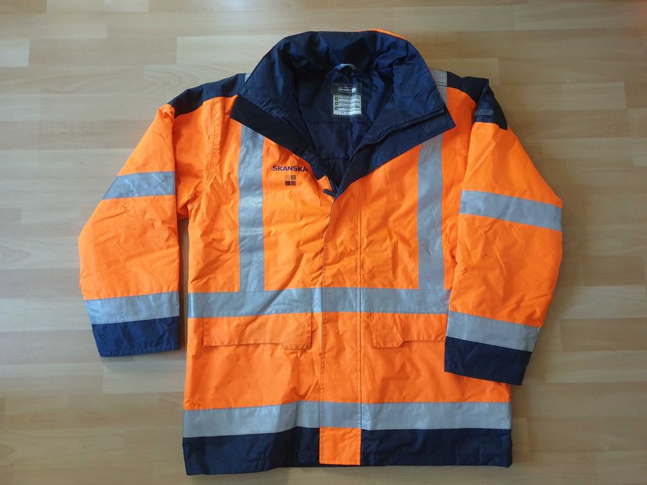 Odblaskowa kurtka zimowa SKANSKA Panoply ciepła rozmiar XL