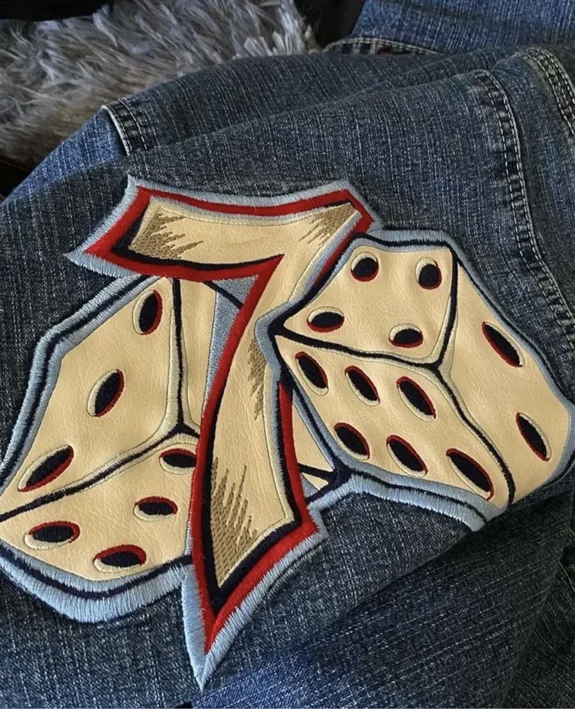 Шырокие джынсы  Jnco 7dice