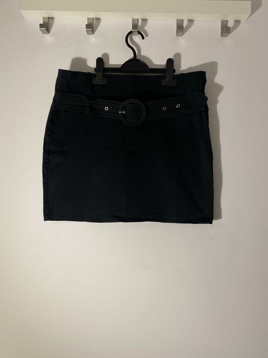 Spódnica czarna mini elegancka 38/M/10