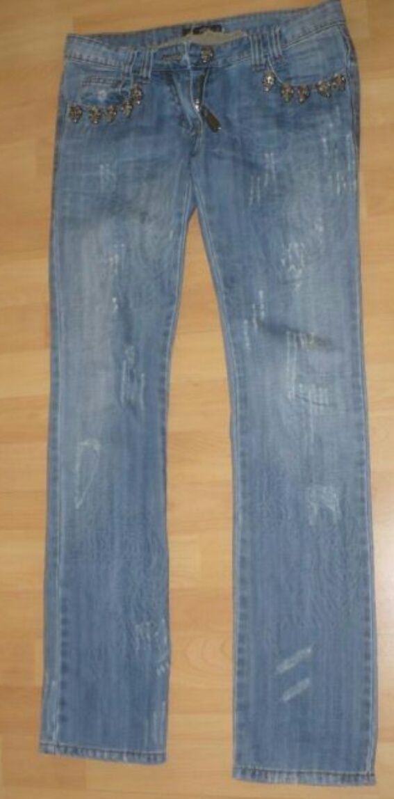 Spodnie jeans damskie roz S, M Philip Plein