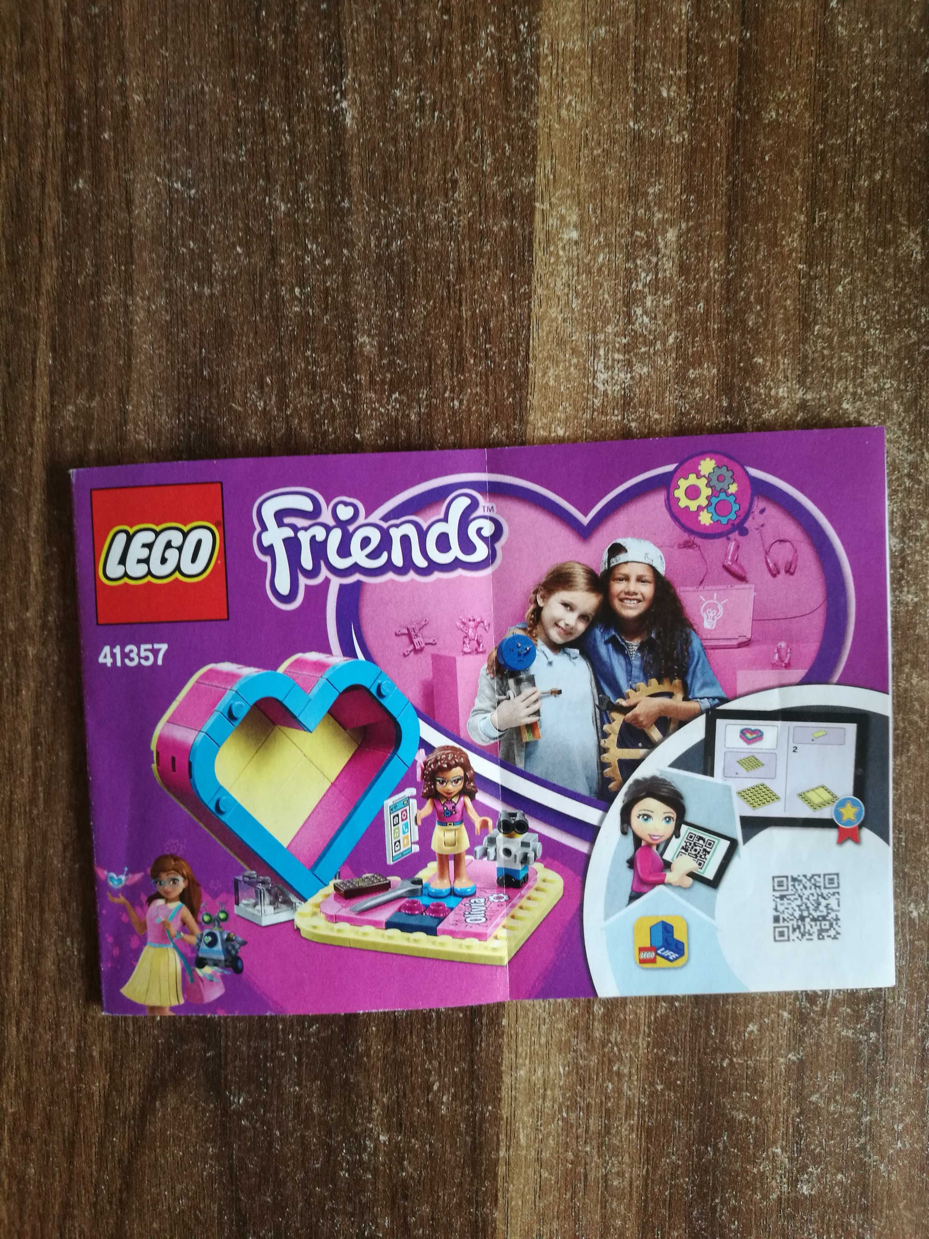 Lego 41357 Friends Pudełko W Kształcie Serca Olivii