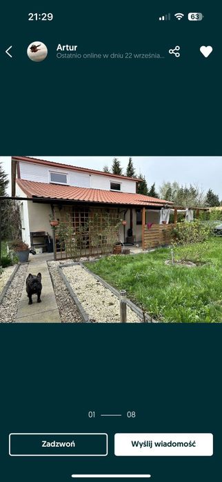 Dom z działką  ROD Wagowo 2 w cenie mieszkania